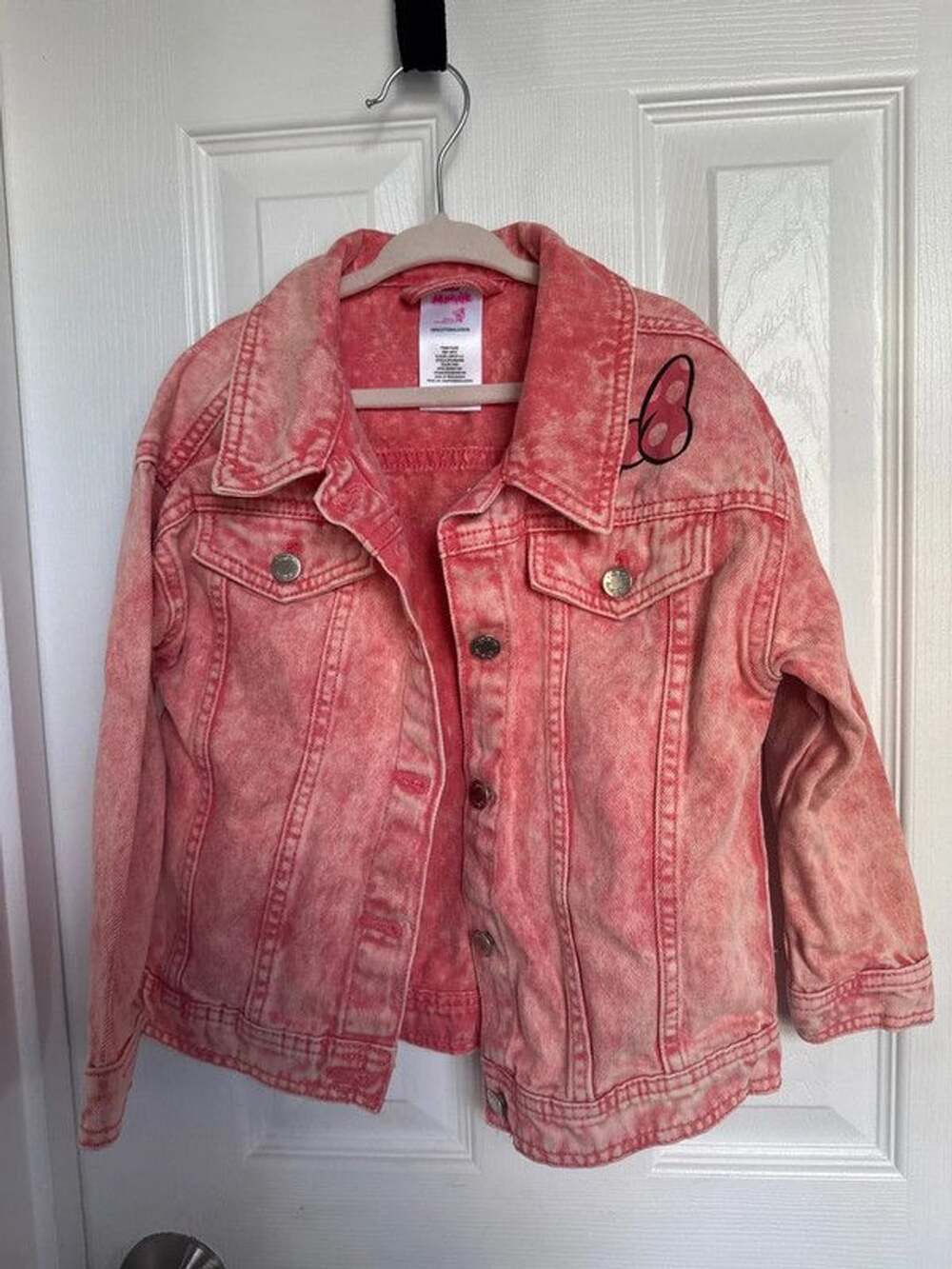 Girls Minnie Jean jacket